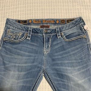 Rock revival Neely Bootcut jeans size 31 waist 33 length